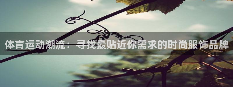 天天体育连线记者刘晓健：体育运动潮流：寻找最贴近你需求的时尚服饰品牌
