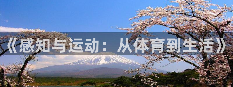 天天体育王速是哪里人：《感知与运动：从体育到生活》