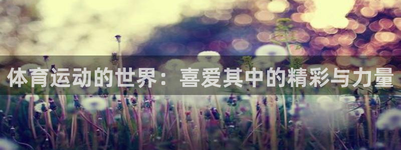 天天体育官方微博：体育运动的世界：喜爱其中的精彩与力量